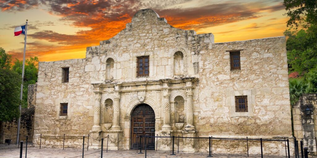 Alamo-missie, een historische bezienswaardigheid in San Antonio, Texas