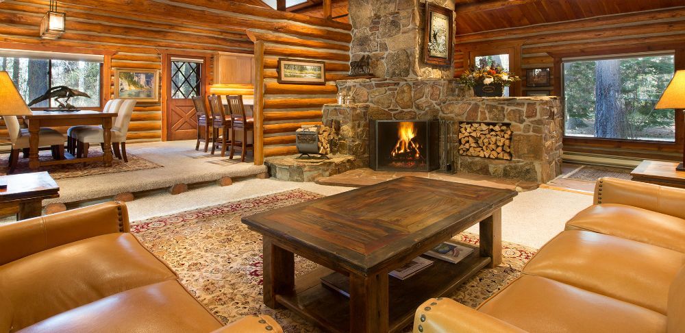 Triple Creek Ranch woonkamer