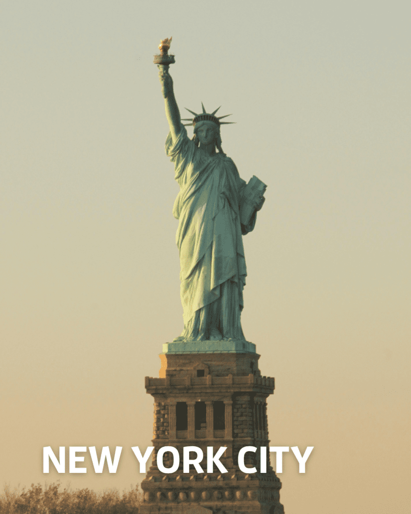 New York Statue of Liberty, vrijheidsbeeld