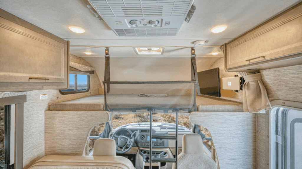 inside of a motor home